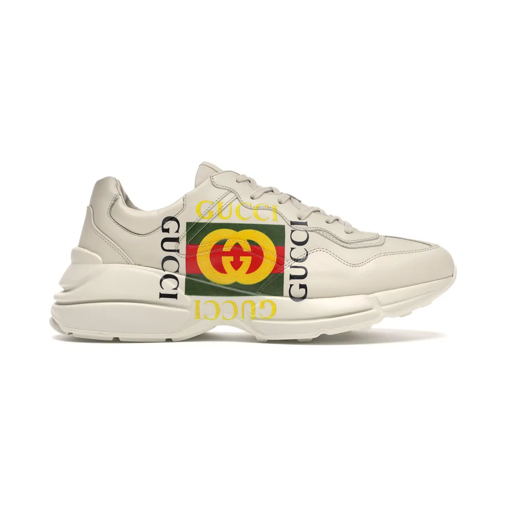 Gucci Rhyton Logo Ivory