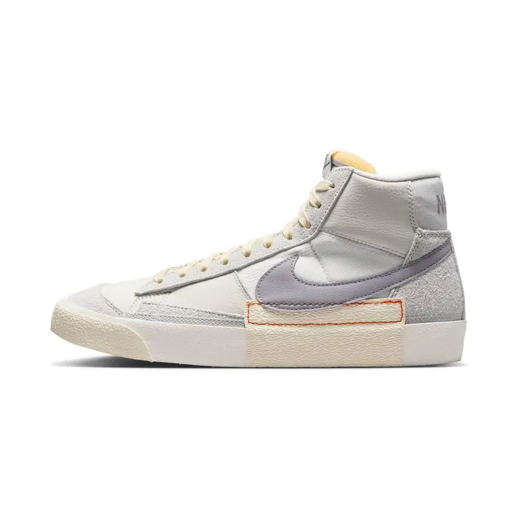 Nike Blazer Mid 77 Pro Club “Summit White / Platinum Tint / Photon Dust / Cement Grey” (DQ7673-104)