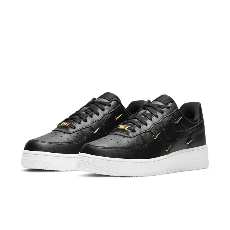 Nike Air Force 1 LX Black (W) Black/Metallic Gold-Hyper Royal-Black (CT1990-001)