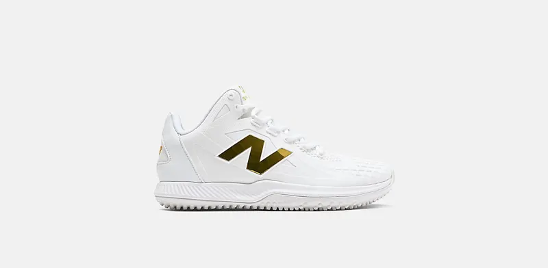 New Balance Ohtani 1 TF White Metallic Gold (TSHOWT1)