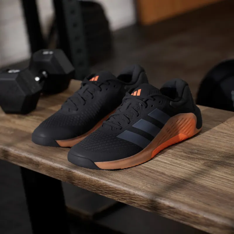 Adidas Dropset 4 Training Core Black / Aurora Onix / Lucid Orange (JR4677)