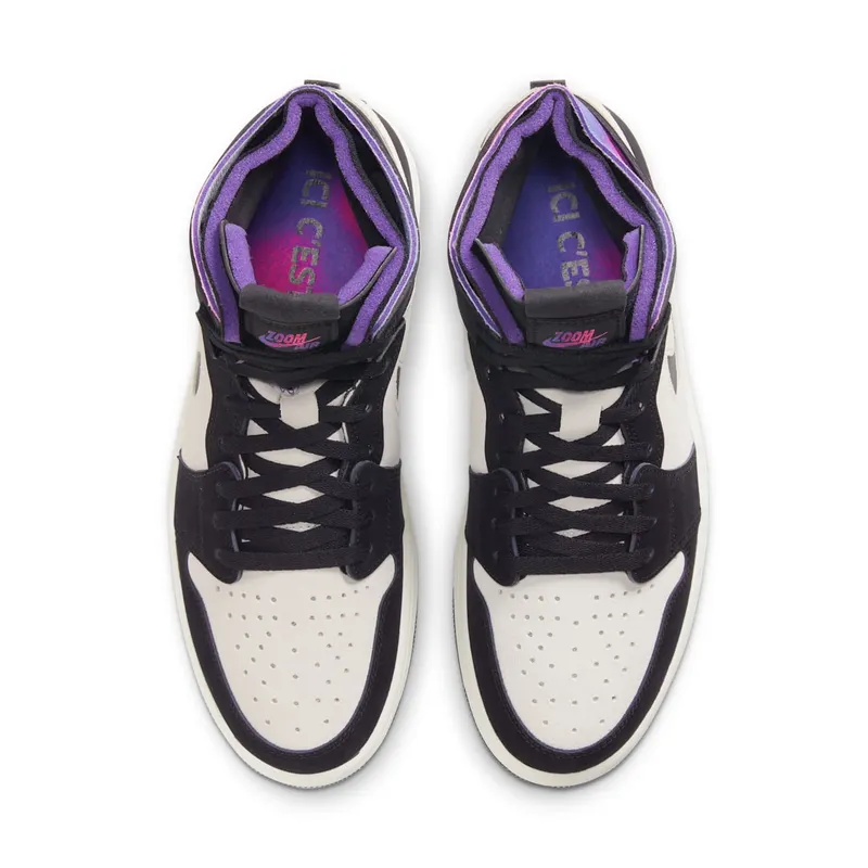 Jordan 1 Zoom Air CMFT PSG Paris Saint-Germain White/Black-Psychic Purple-Hyper Pink (DB3610-105)