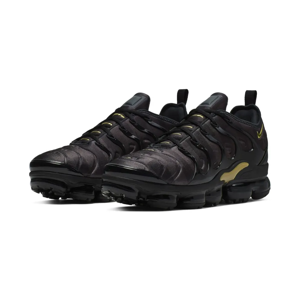 Nike Air VaporMax Plus Black Anthracite Metallic Gold Black/Anthracite-Club Gold-Metallic Gold (CQ4612-001)