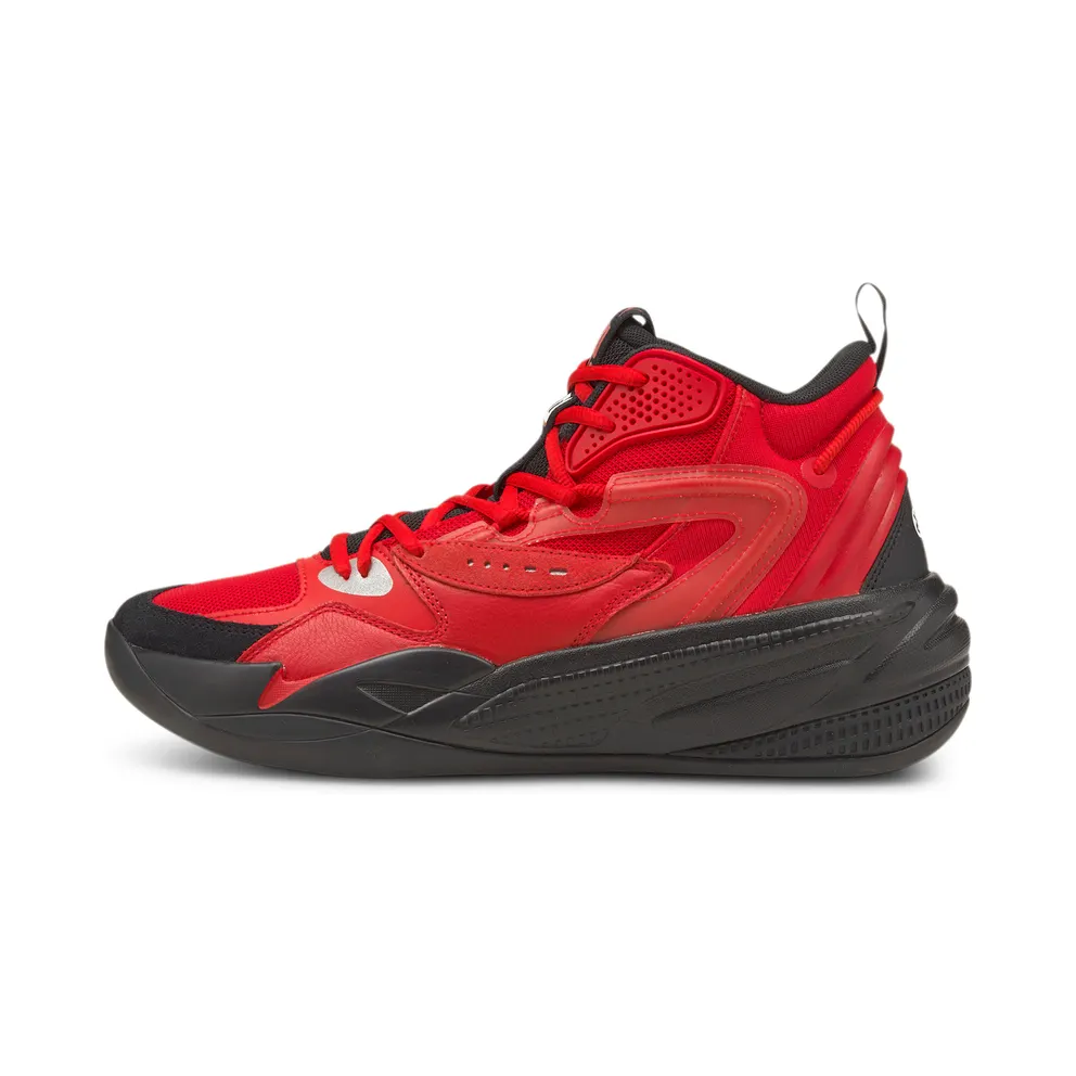 Puma Dreamer 2 Mid Basketball Shoes Black/Red (194849-03)