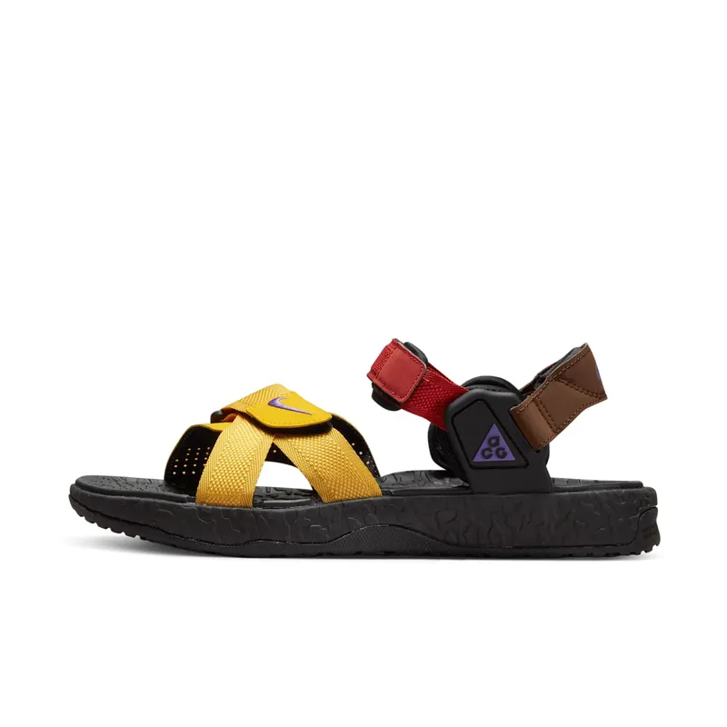 Nike ACG Air Deschutz+ Brown Red Yellow (DO8951-700)