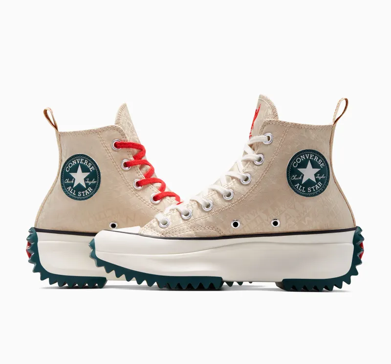 Converse Converse x LFC Run Star Hike Platform Oat Milk/egret/rainforest