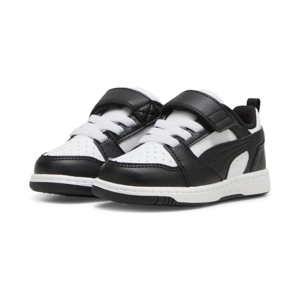 Puma Rebound v6 Lo “Puma White / Puma Black” (397420_01)