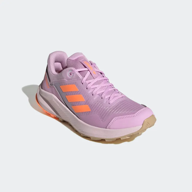 Adidas Terrex Trailrider Trail Running Bliss Lilac / Beam Orange / Almost Blue (GW5555)