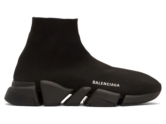 Balenciaga Black Speed 2.0 Sneakers (617239-W1701-1013)