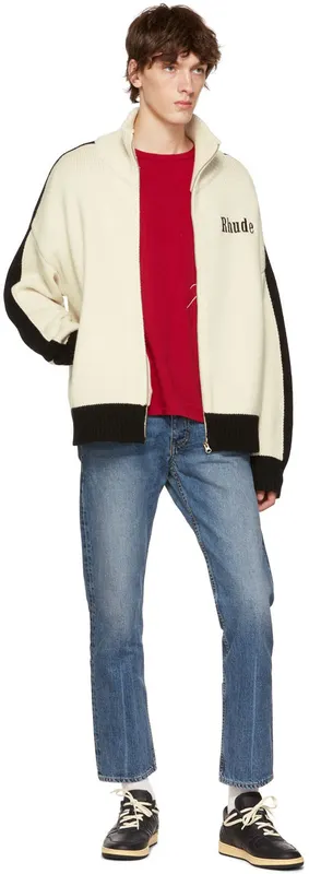 Rhude SSENSE Exclusive Black Rhecess Low (RHSS22FO23178372)