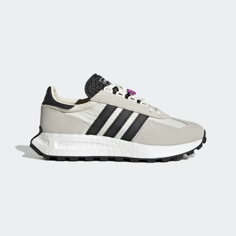 Adidas Retropy E5 Off White / Core Black / Shock Purple (HQ6886)