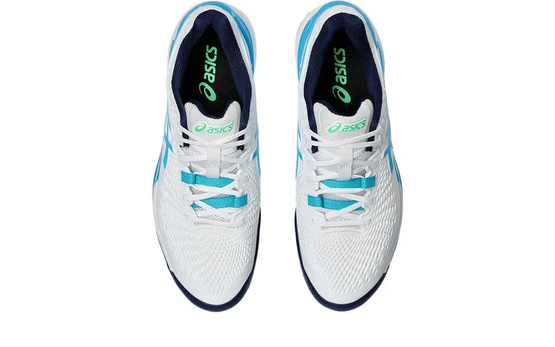 ASICS Gel-Resolution 9 White Digital Aqua (1041A330-103)