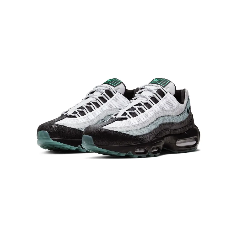 Nike Air Max 95 Day of the Dead (2019) White/Black-Aluminum (CT1139-001)