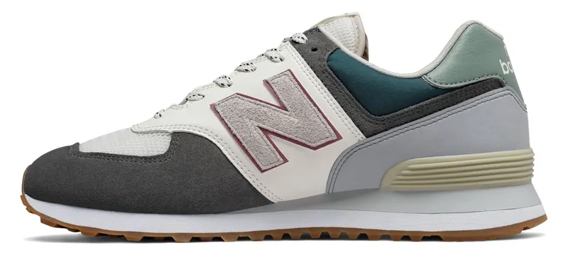 New Balance 574 Grey Cream Mint Green Grey/Cream-Mint Green (ML574NFU)