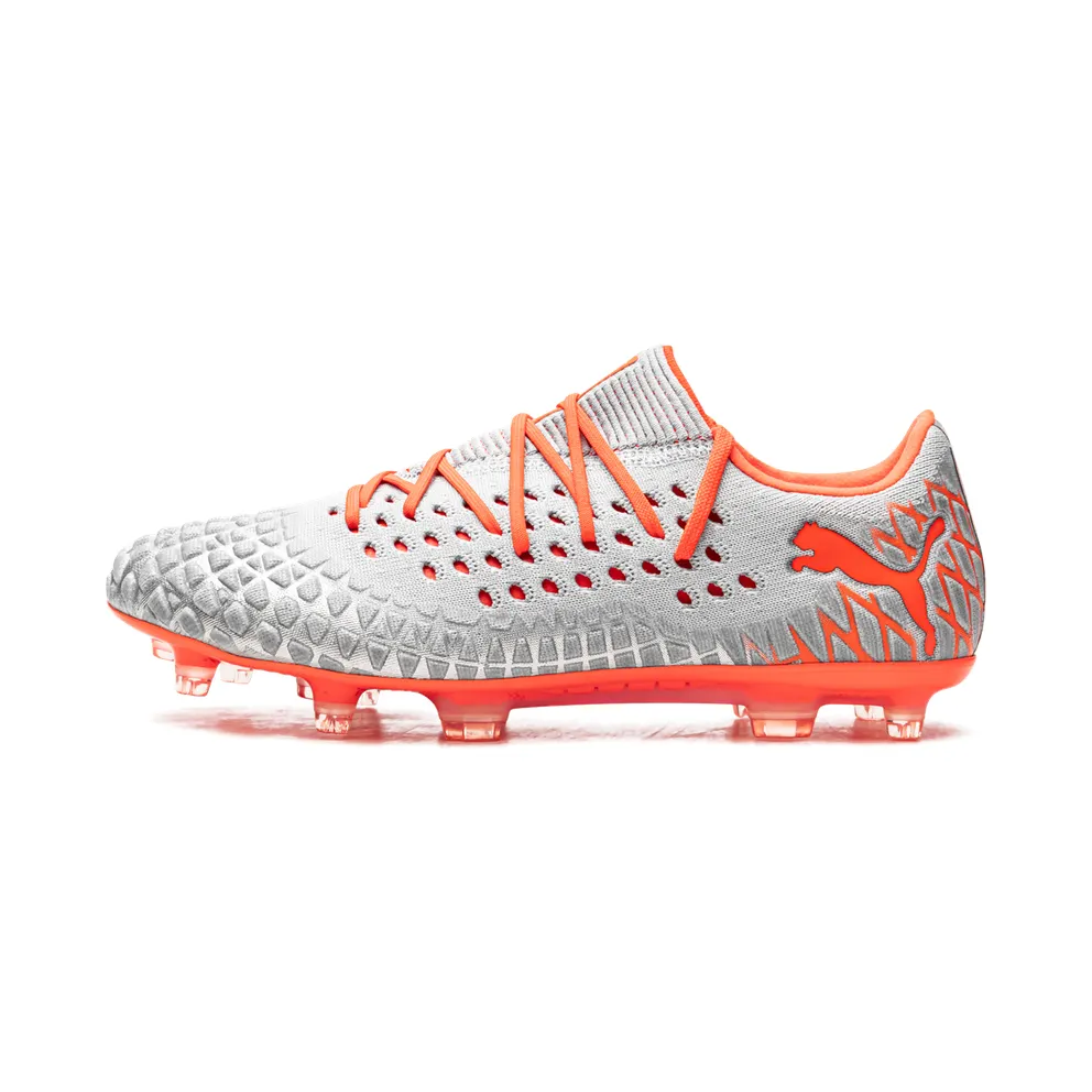Puma Future 4.1 Netfit Low FG/AG “SILVER-RED” (105730-01)