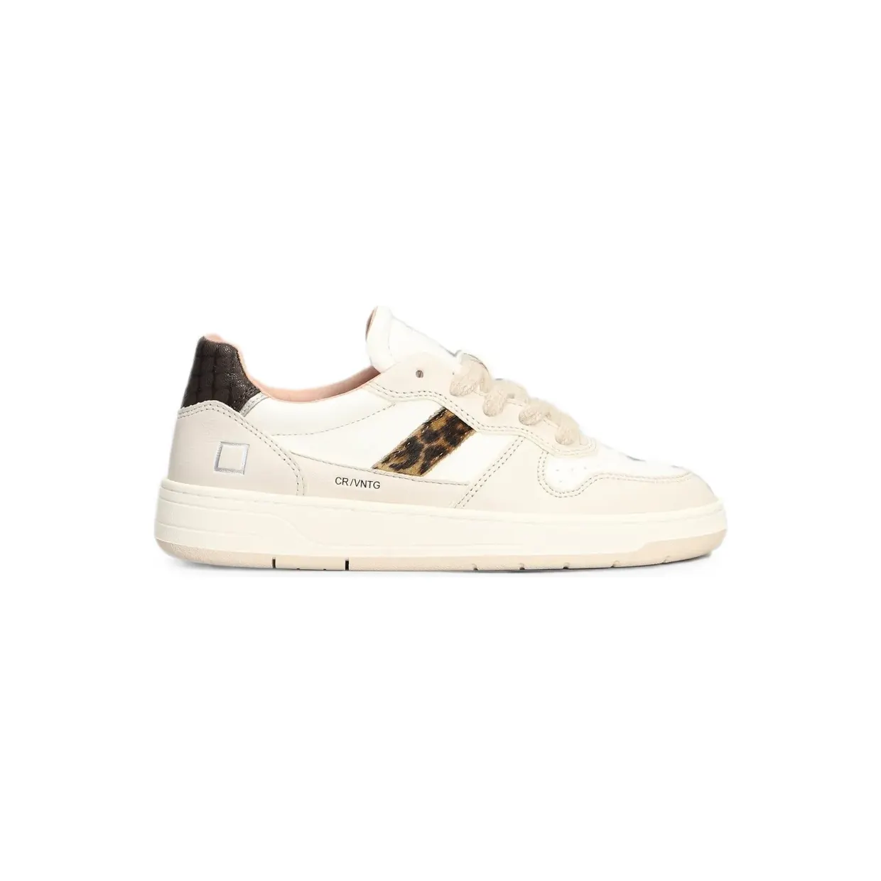 D.A.T.E. Court 2.0 leather sneakers – Nude (W451C2VNIL)