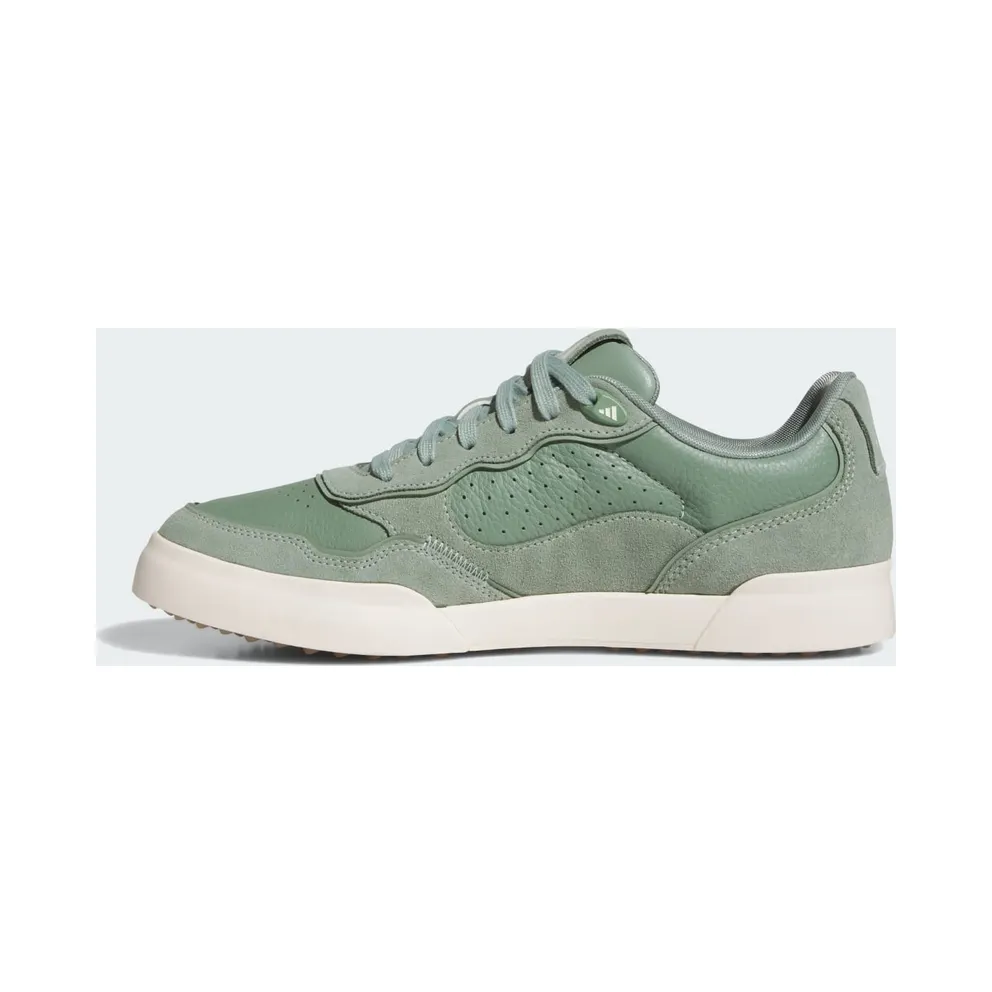 adidas Retrocross 25 Spikeless Golf Silver Green Off White Gum (JI4026)