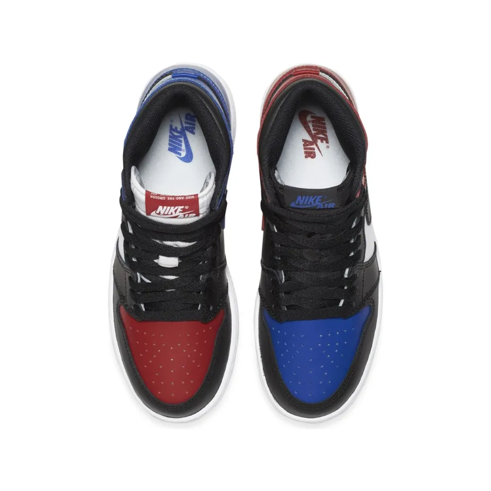 Jordan 1 Retro Top 3 (GS) Black/Varsity Red-Varsity Royal (575441-026)