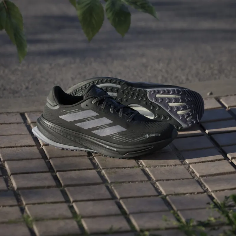 Adidas Supernova Rise GTX Running Shoes Core Black / Preloved Violet / Carbon (JR9599)