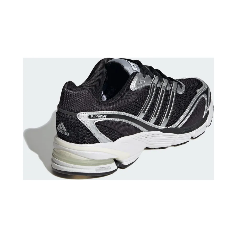 adidas Supernova Cushion 7 Core Black Silver Metallic Crystal White (IG1747)
