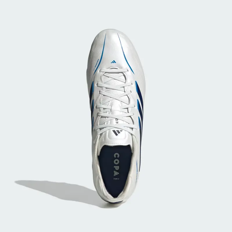 Adidas Copa Pure IV Pro FG Football Boots, White (KI0627)