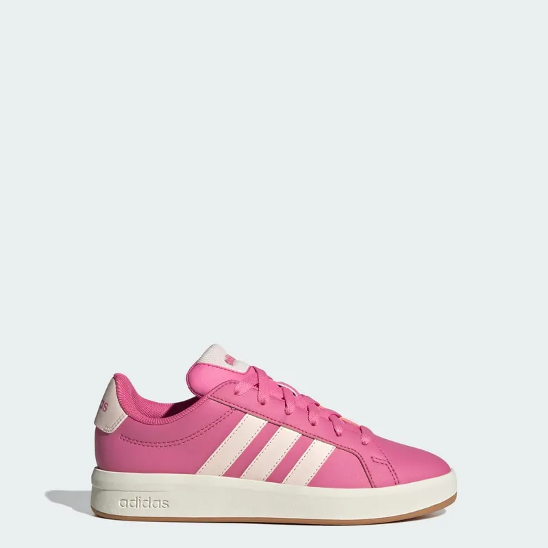 Adidas GRAND COURT 3.0 Shoes JUNIOR Pink Fusion / Wonder Quartz / Off White (HP3529)