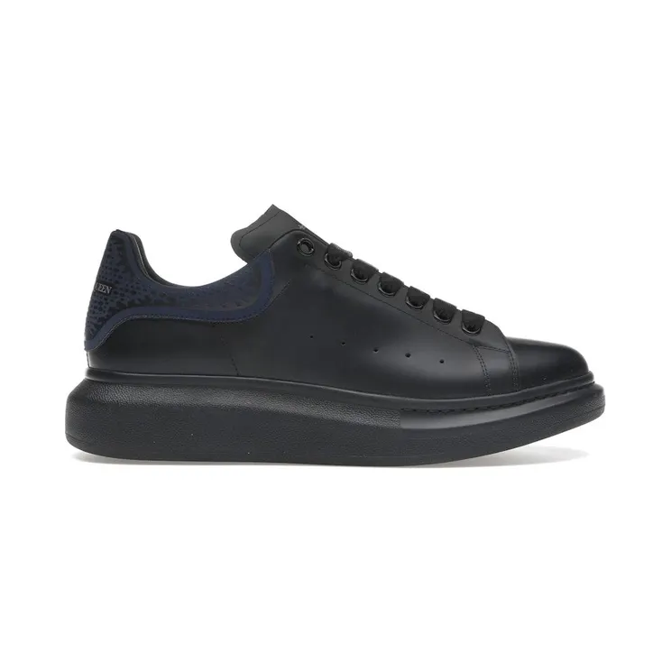 Alexander McQueen Oversized Black Blue Croc (794507WIFT71093)