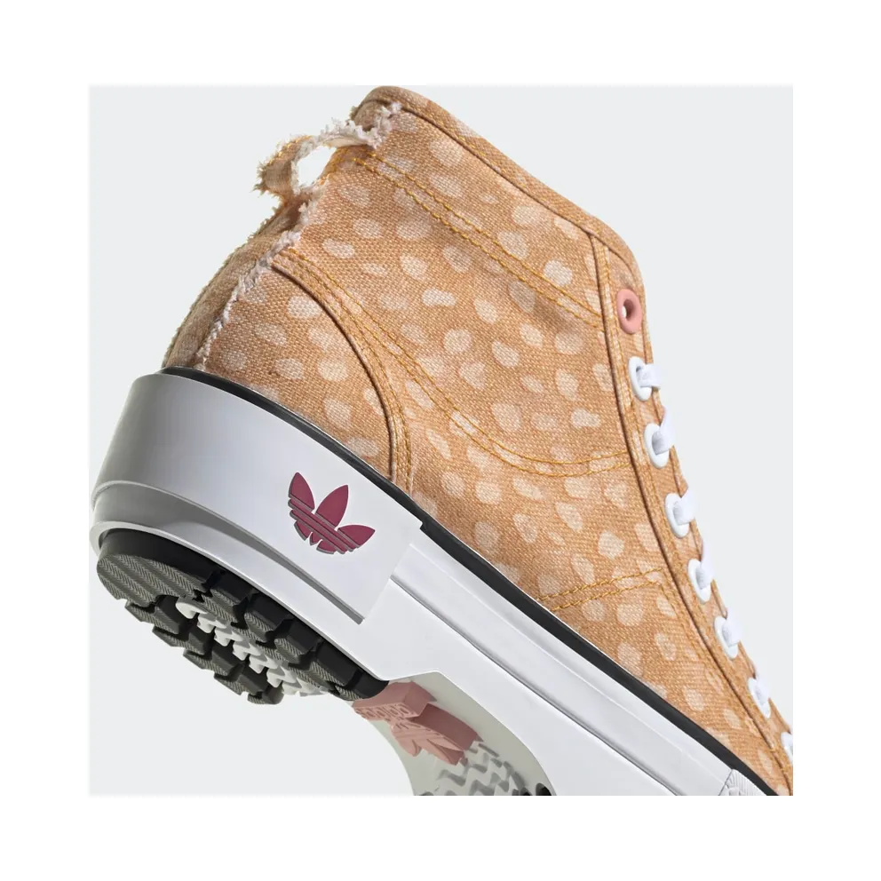 Adidas DISNEY NIZZA TREK W SHOES Cloud White / Legacy Burgundy / Off White (GZ1654)