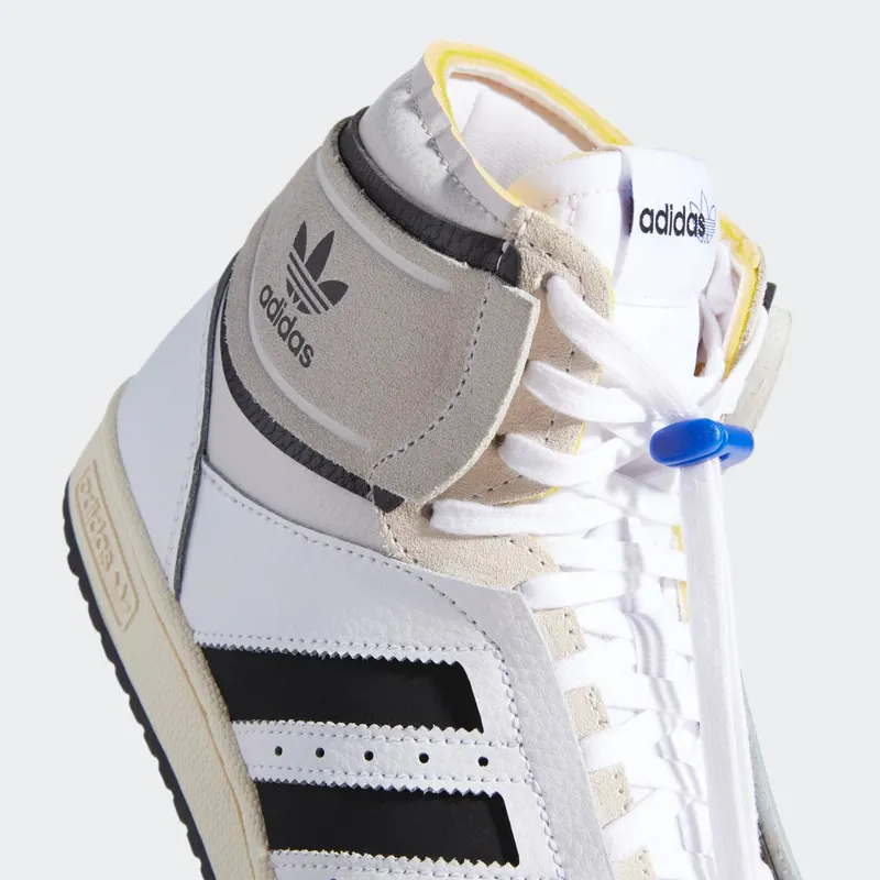 adidas Top Ten DE Cloud White / Core Black / Bold Blue (Q46255)