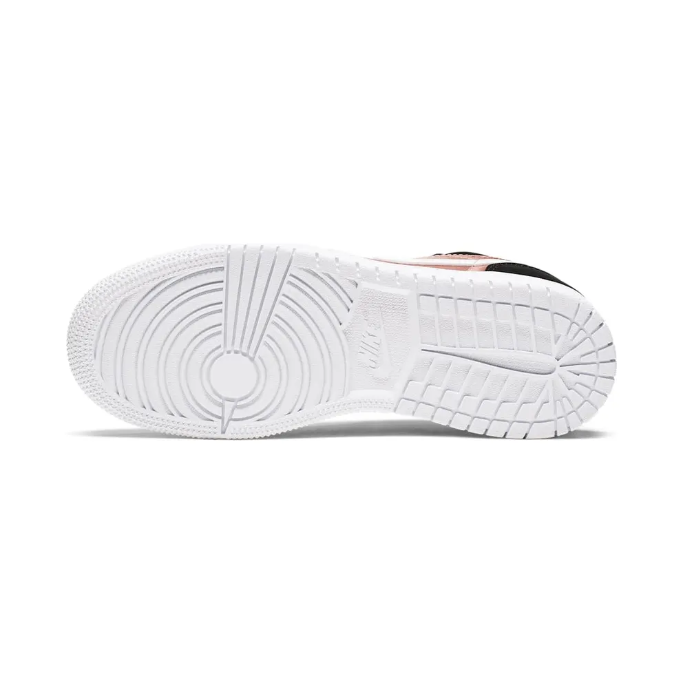 Jordan 1 Low Black White Rose Gold (GS) Black/White-Rose Gold (554723-090)