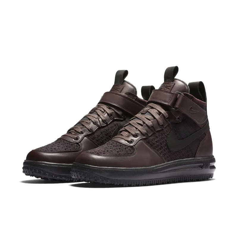 Nike Lunar Force 1 Flyknit Workboot Deep Burgundy/Black Deep Burgundy/Black (855984-600)