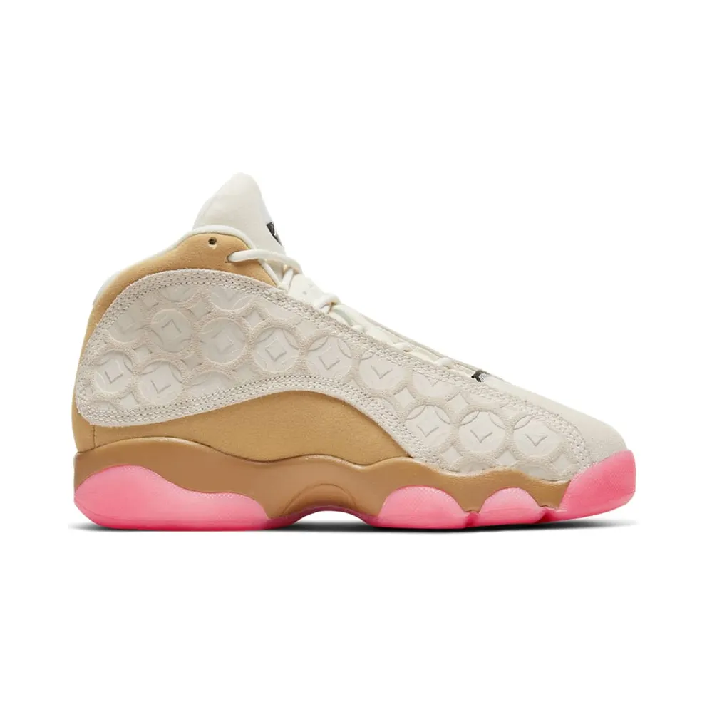 Jordan 13 Retro Chinese New Year 2020 (PS) Pale Ivory/Black-Digital Pink-Club Gold (CW4682-100)