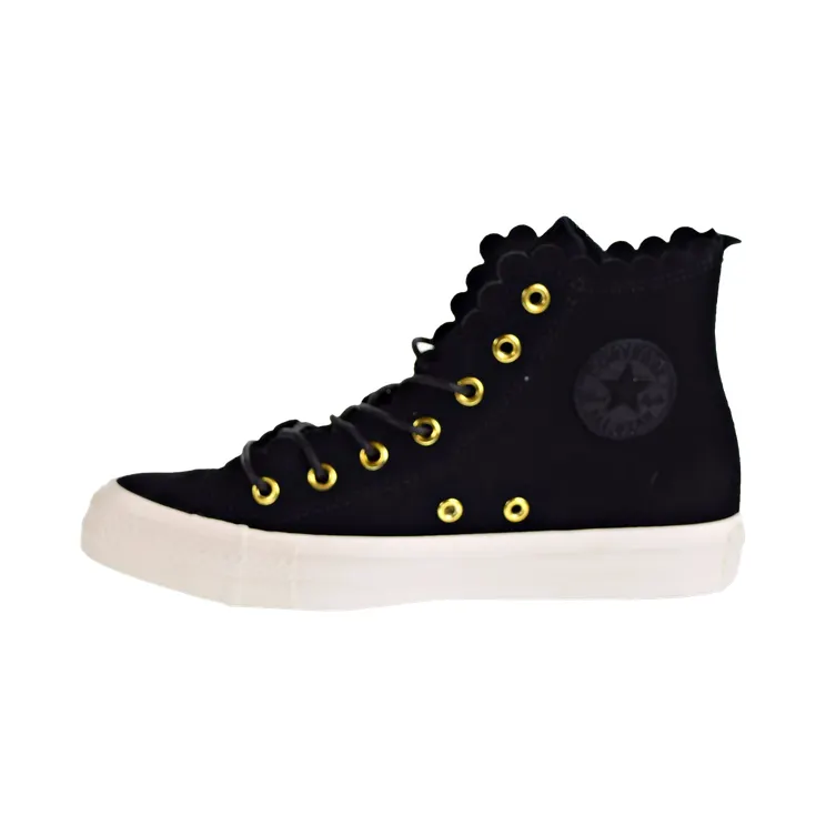 Converse Chuck Taylor All Star Hi Frilly Thrills “Black” (563422C)