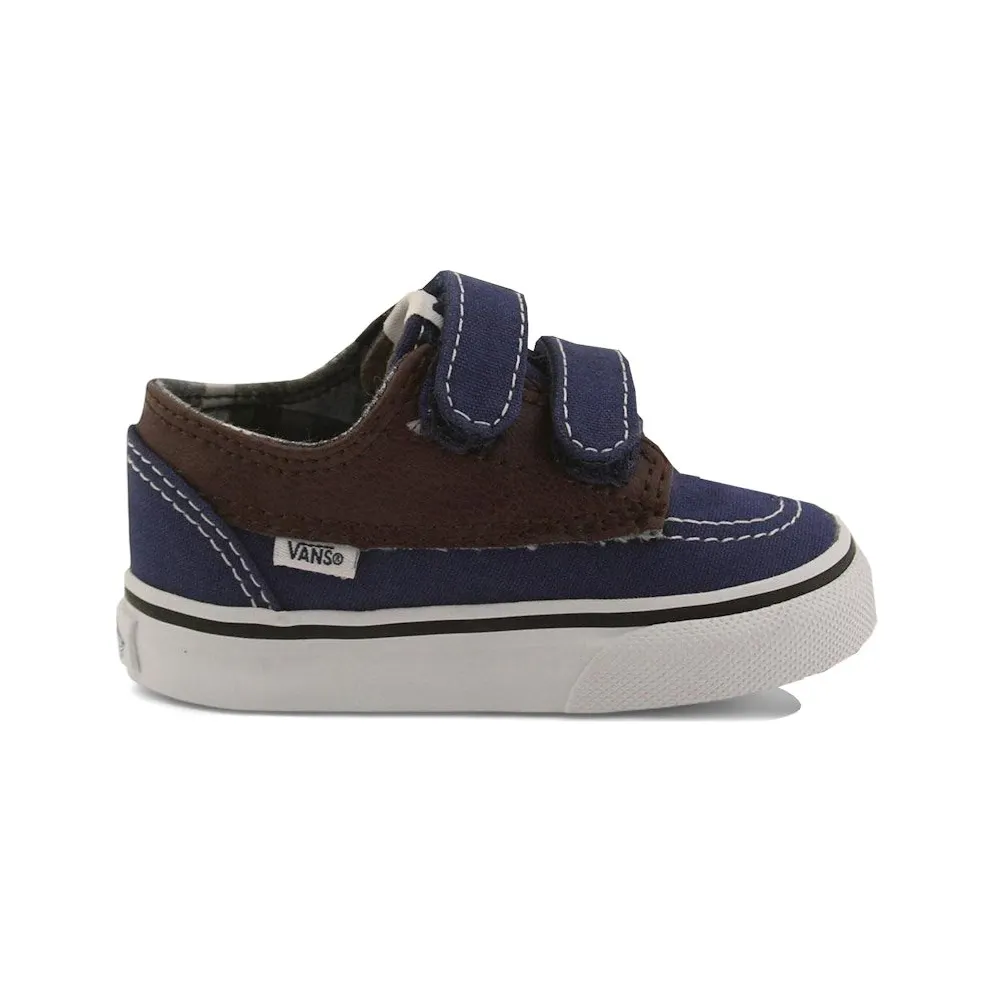 Vans Brigata V Leather Blue Estate Potting Soil (VN018VIFY)