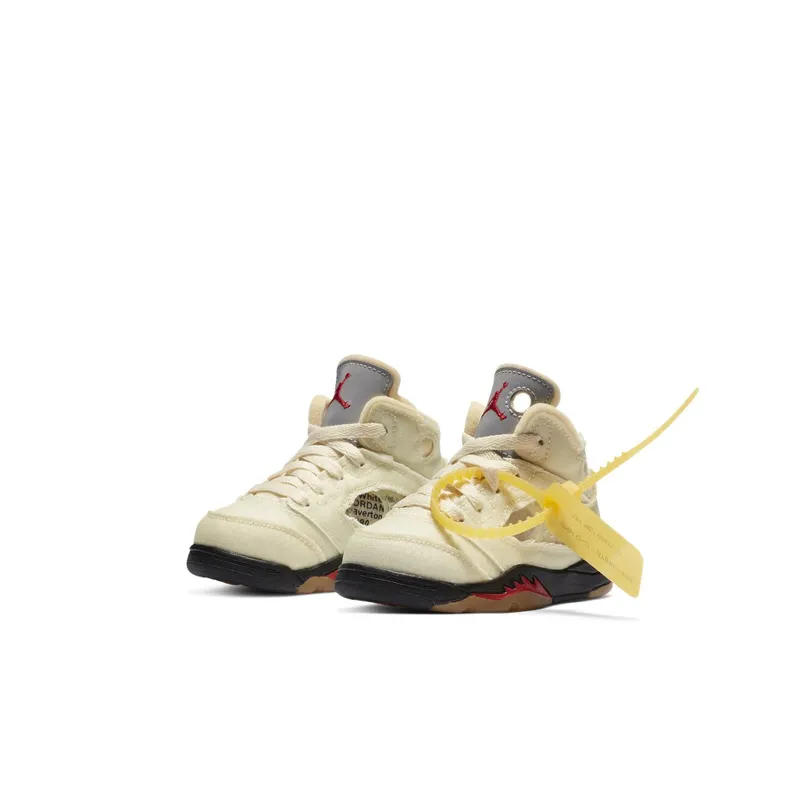 Air Jordan 5 Retro Off-White Sail (TD) (2020) (CV4828-100)
