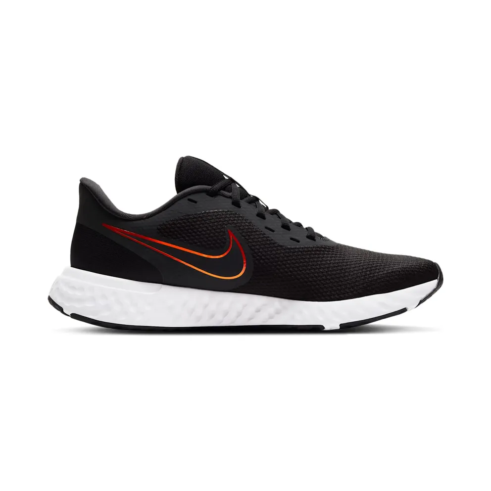 Nike Revolution 5 “Black / Total Orange / Gym Red / Dark Smoke Grey” (BQ3204-014)