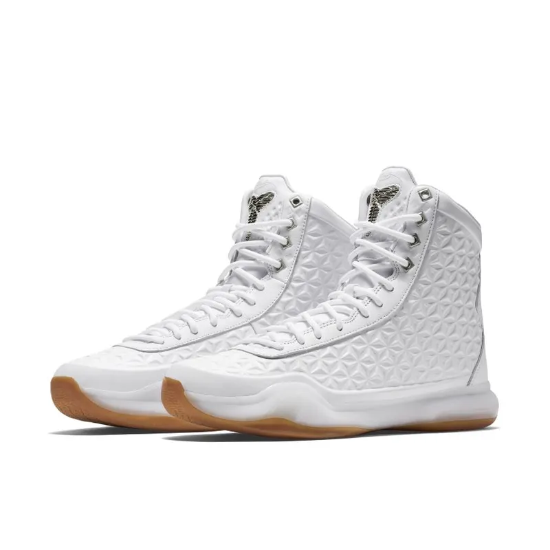 Nike Kobe 10 Elite Ext White Gum White/Metallic Silver (822950-100)