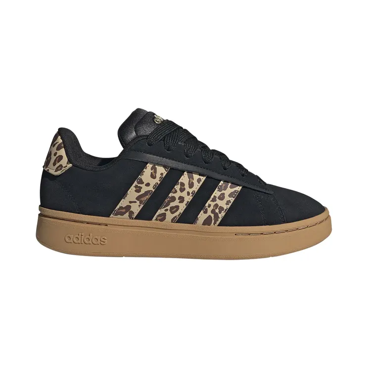 Adidas Grand Court Core Black / Shadow Brown / Matte Gold (JS2886)