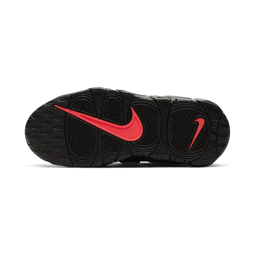 Nike Air More Uptempo 96 Spray Paint (PS) Black/White/Laser Crimson (AA1554-010)