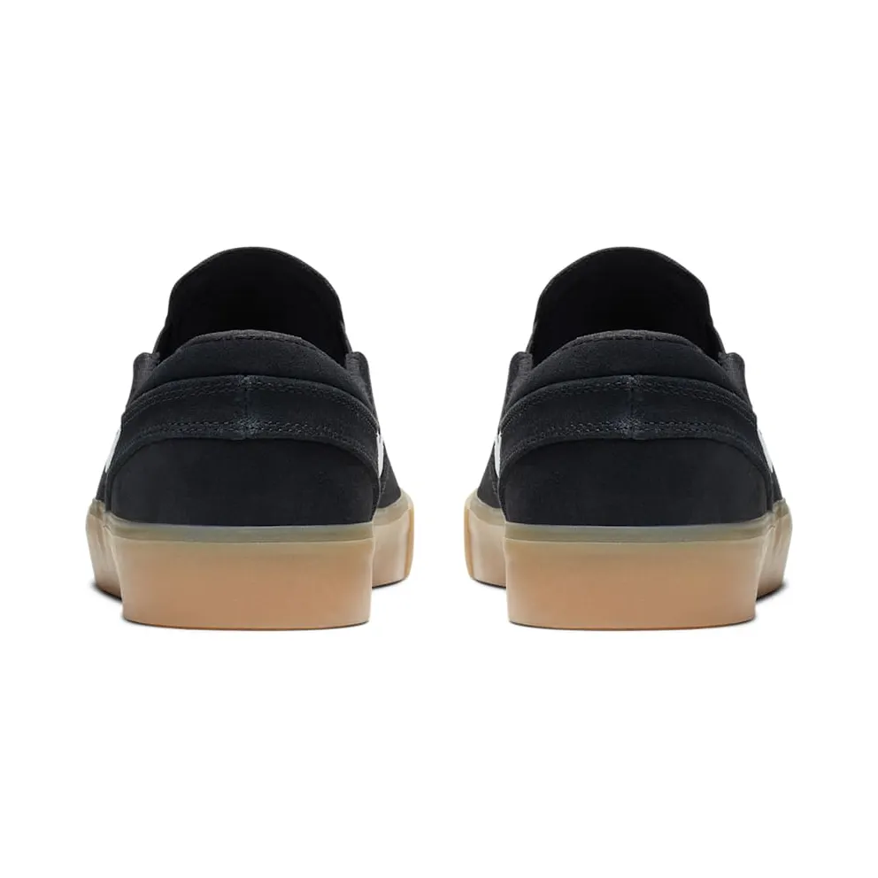 Nike SB Zoom Janoski Slip RM Black White Gum Black/White-Black-Gum Light Brown (AT8899-001)