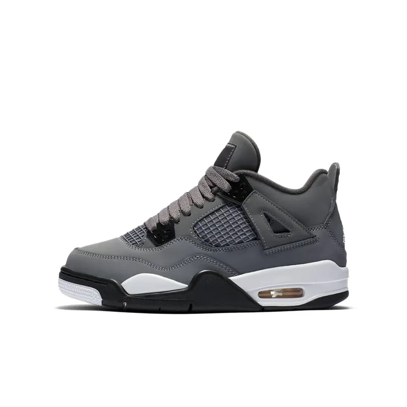 Air Jordan Nike AJ IV 4 Retro ‘Cool Grey’ (GS) (2019) (408452-007)