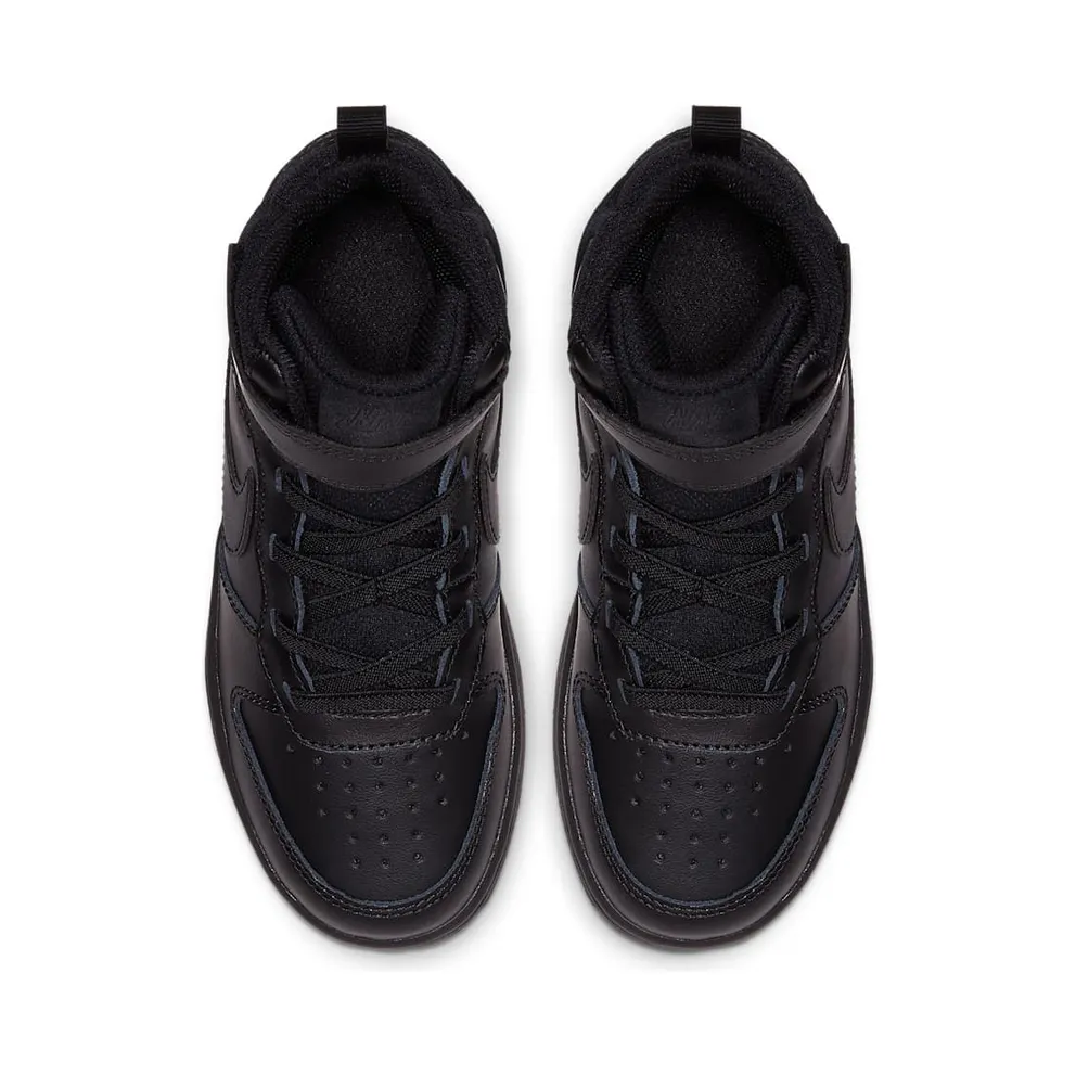 Nike Court Borough Mid 2 Younger Kids’ Black (CD7783-001)