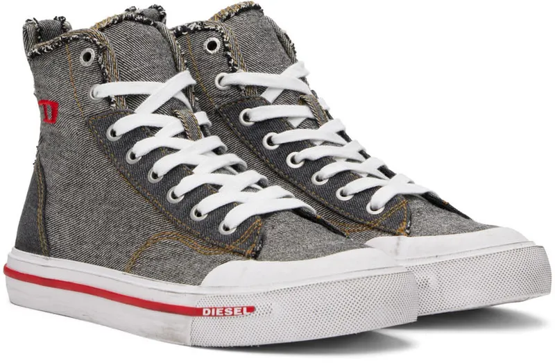 Diesel Gray S-Athos Sneakers (Y02949P4648)