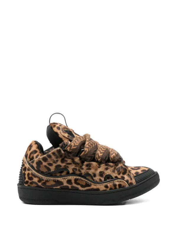 Lanvin Curb sneakers with dierenprint – Beige (FUSKDK12POLEP260510)