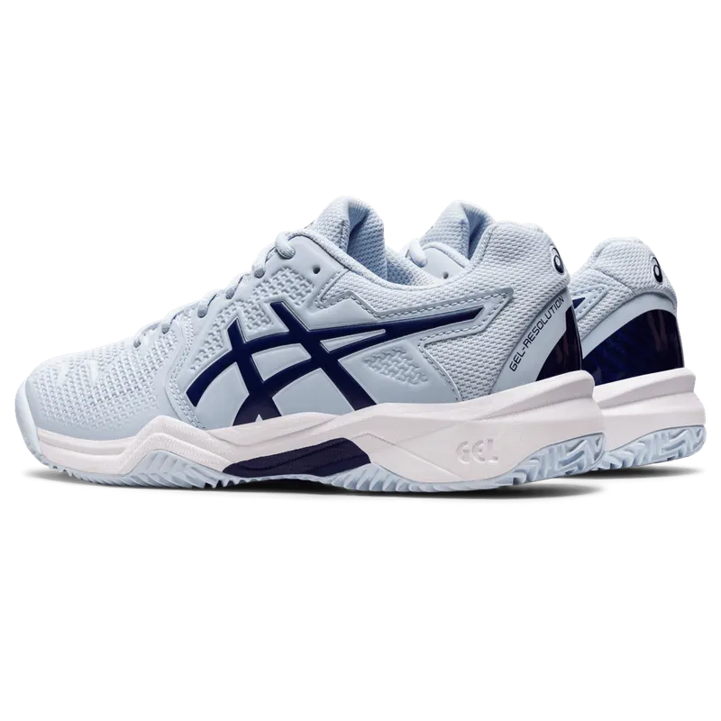 Asics GEL-RESOLUTION 8 CLAY GS Soft Sky/Dive Blue (1044A019.407)