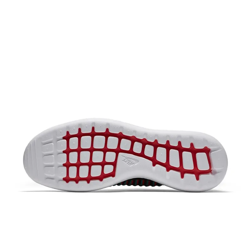 Nike  Roshe Two Flyknit Bright Crimson Black/Bright Crimson-Clear Jade-Black (844833-003)