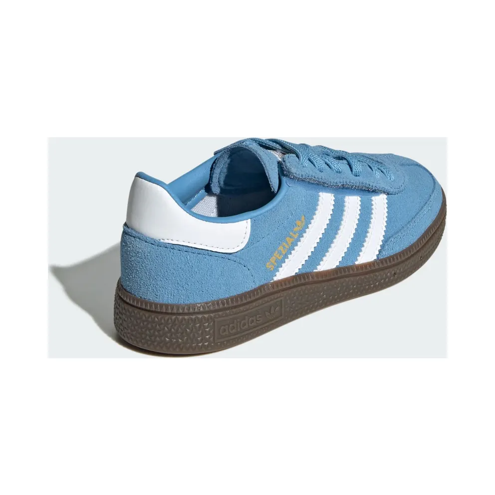 Adidas Handball Spezial Comfort Closure Elastic Lace Kids Light Blue / Cloud White / Gum (JQ6381)