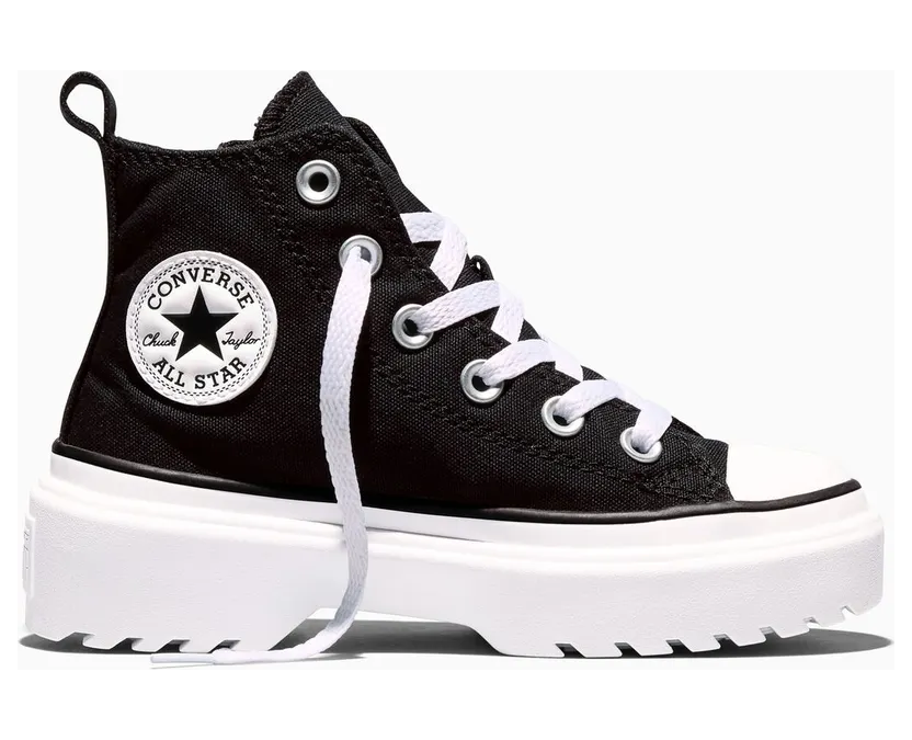 Converse Chuck Taylor All Star Lugged Lift Platform Canvas Zwart/zwart/wit
