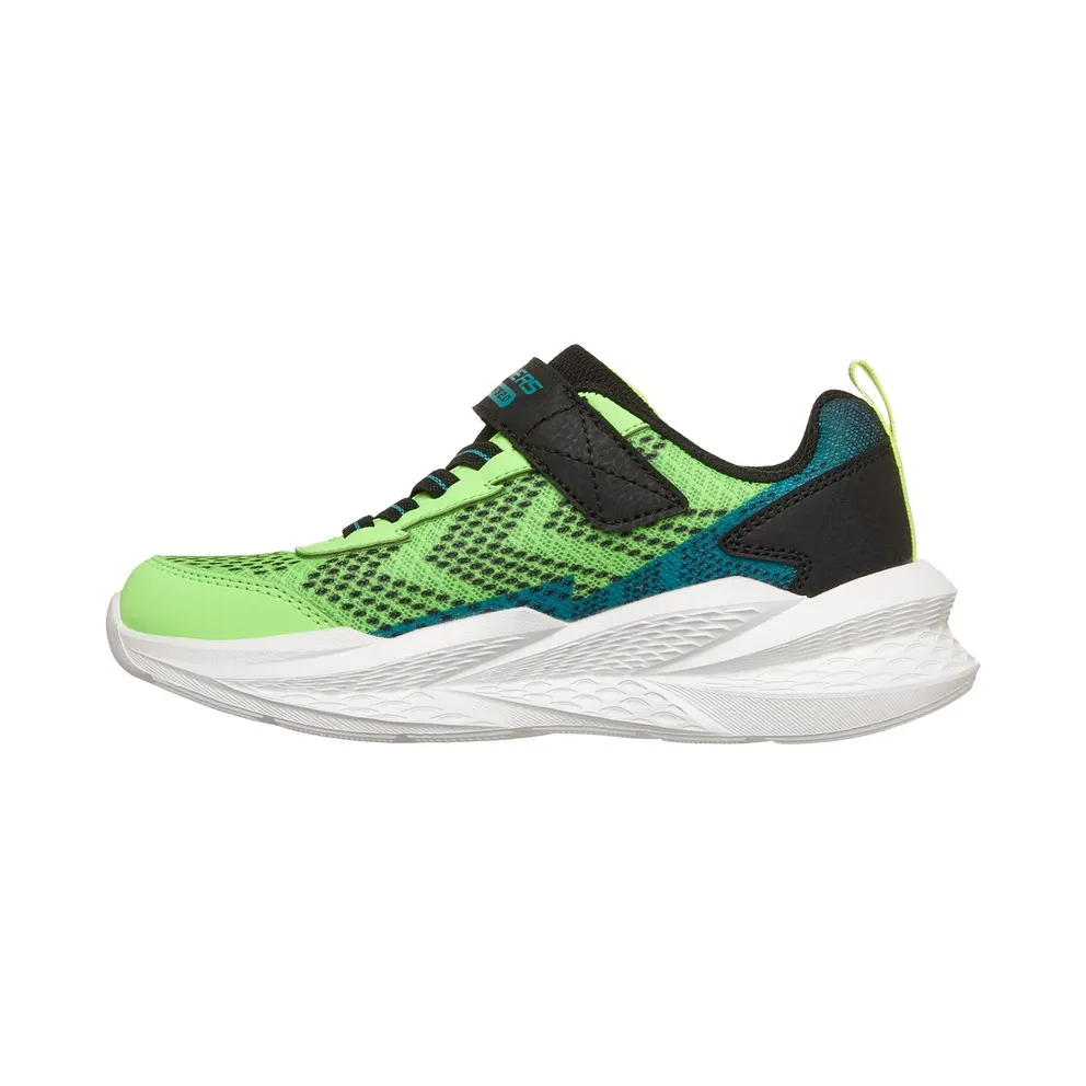 Skechers S-Lights: Meteor-Lights 2.0 Sneaker Limoen/Black