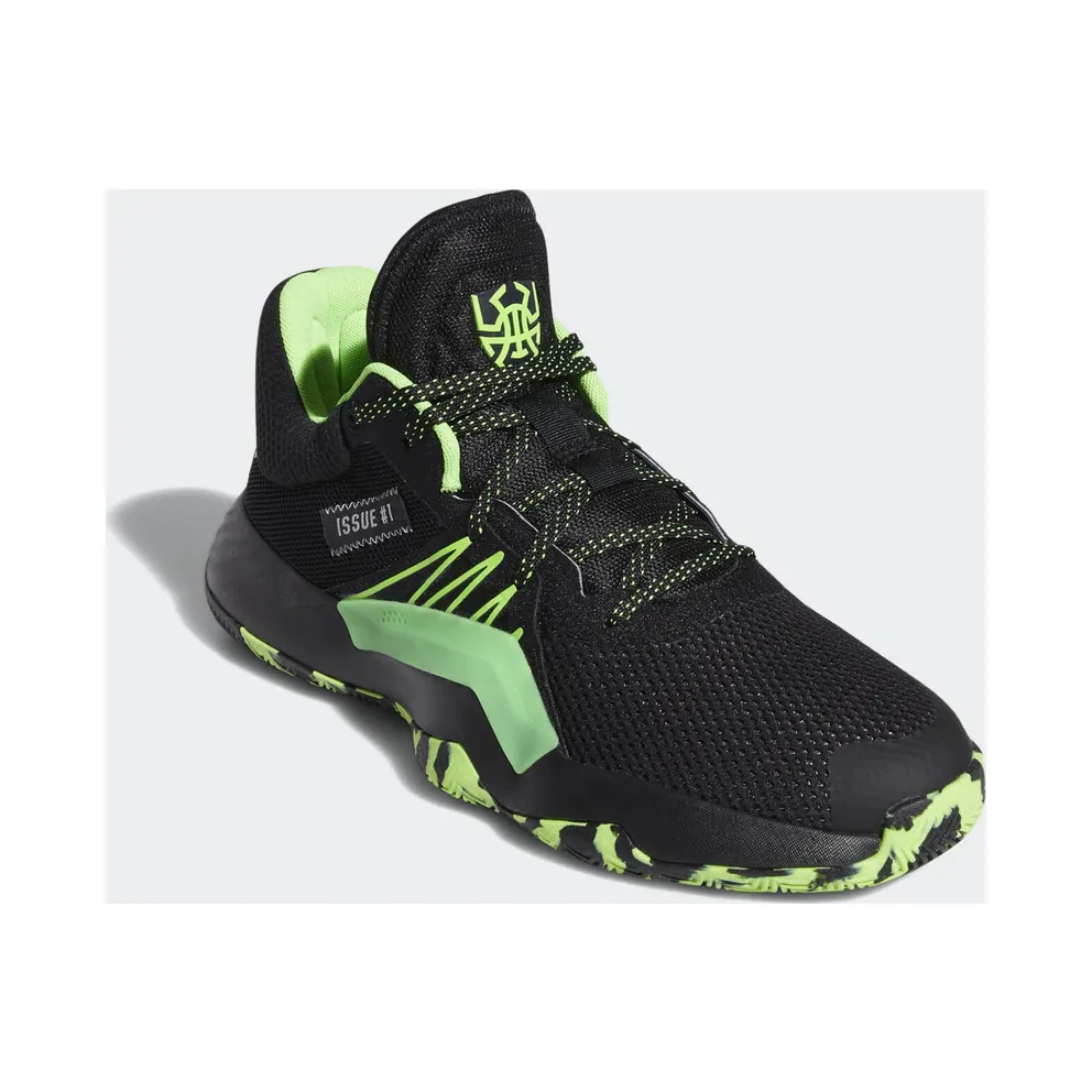 adidas D.O.N. Issue #1 Stealth Spider Man Core Black/Hi-Res Green/Hi-Res Yellow (EF2805)